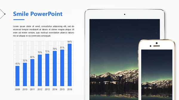 我们的征程是星辰大海IPAD平板电脑通用PPT模板