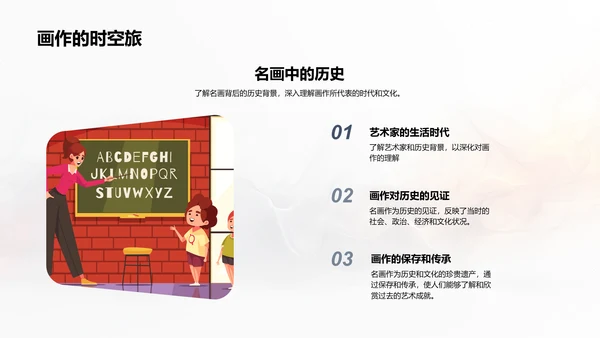 名画赏析技巧PPT模板