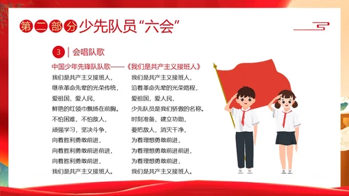 少先队六知六会主题班会少先队队课PPT课件