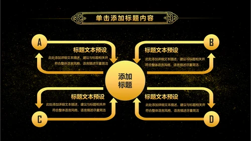 金色大气党政八一军队部队演习PPT模板