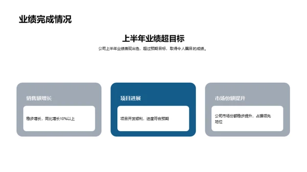 半年战报，优质地产展望