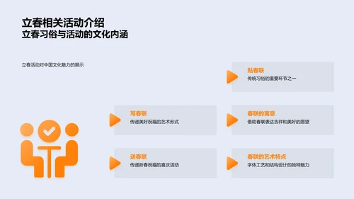 立春节气探究讲座PPT模板