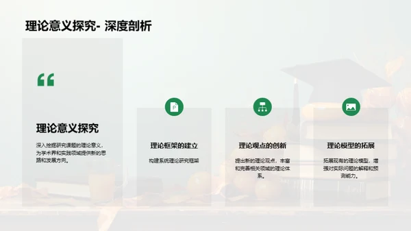 论文答辩精要