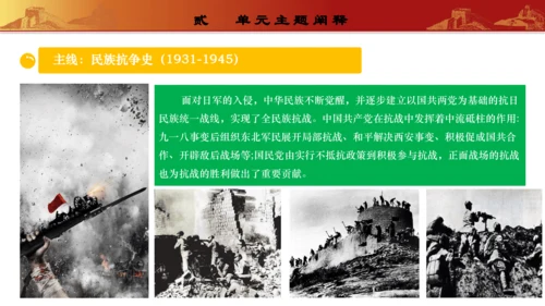 第六单元 中华民族的抗日战争   教材解读   八年级历史上册同步精品课件（部编版）