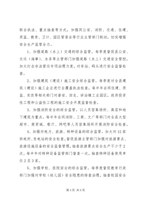 监管执法年终工作计划.docx