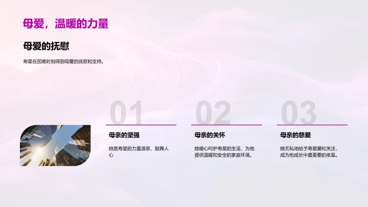 寿星生日回顾展PPT模板