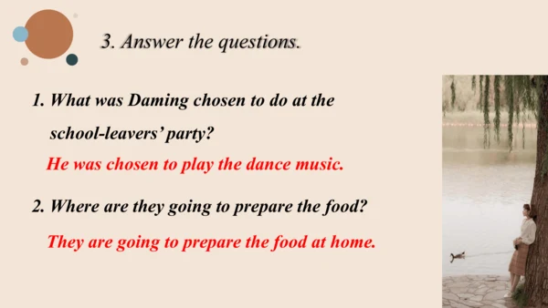 Module 6 Eating together Unit 1 When is the school