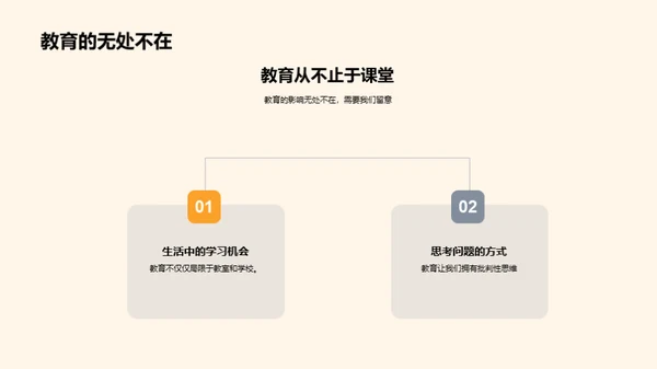 教育：生活中的实践