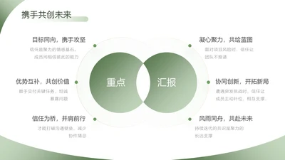 渐变风纯文字PPT循环