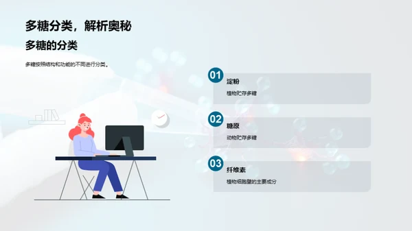 科技风生物医疗教学课件PPT模板