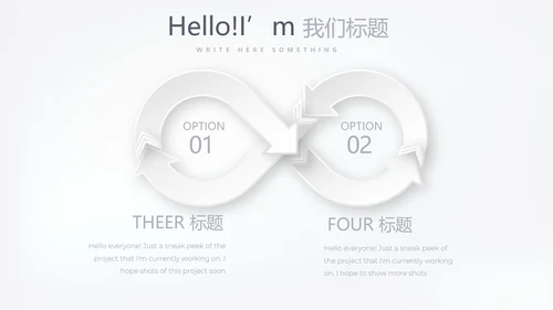 蓝色简约时尚医药医疗报告动态PPT