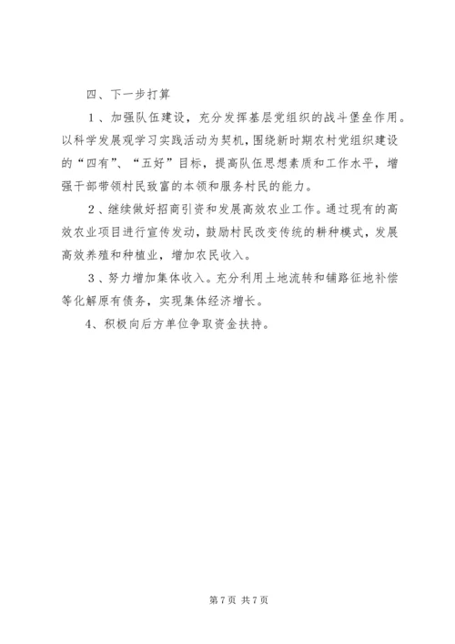 任职一年党支部第一书记述职报告.docx