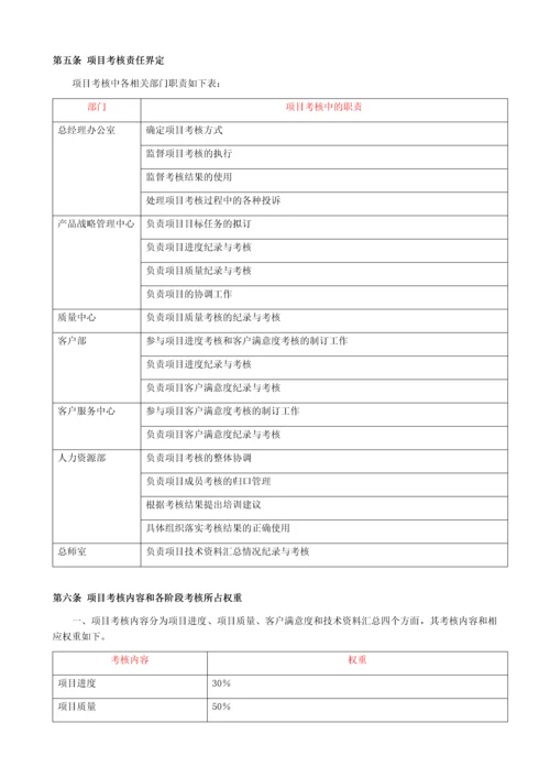 研发部门绩效考核制度.docx