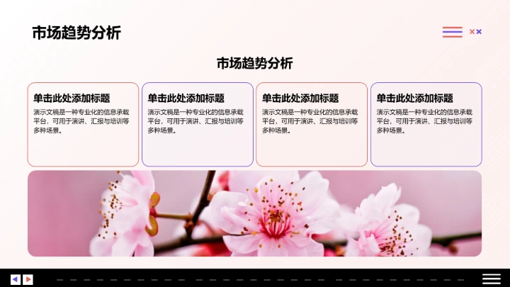 销售端数据分析与趋势预测PPT模板