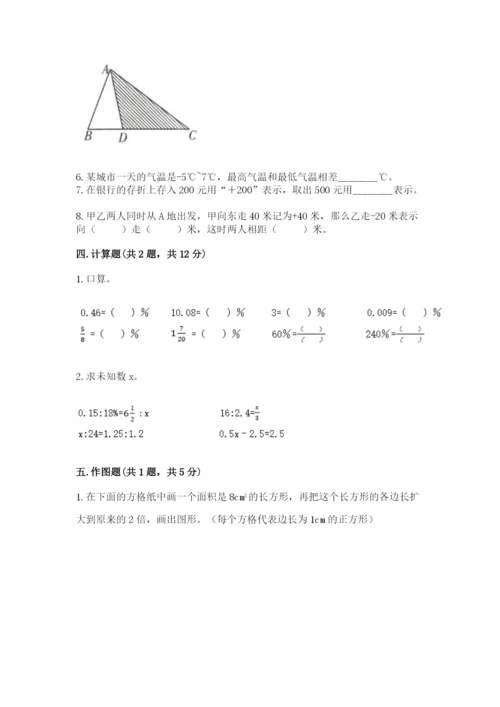 北京版六年级下册数学期末测试卷精品（网校专用）.docx