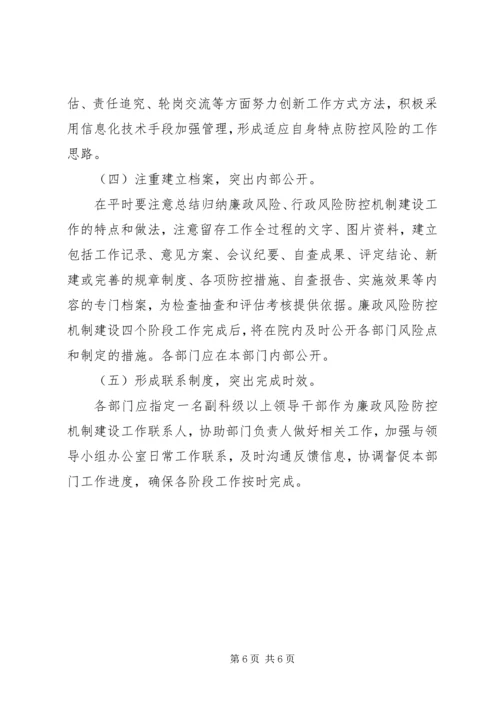 职业学院廉政建设指导方案.docx