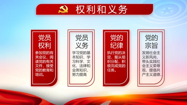 党风廉政党建警示教育活动廉政党课PPT