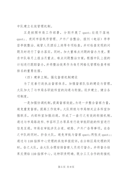 城管执法大队述职述廉报告范文.docx