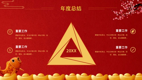 新征程创未来年终总结通用PPT模板