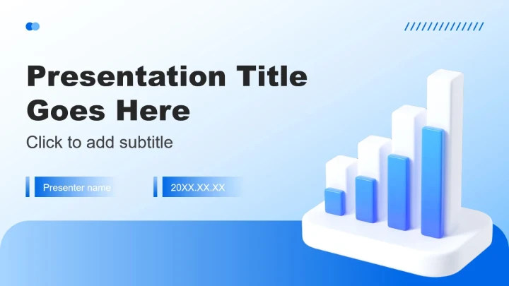 蓝色商务风行业白皮书调研报告PPT主题模板
