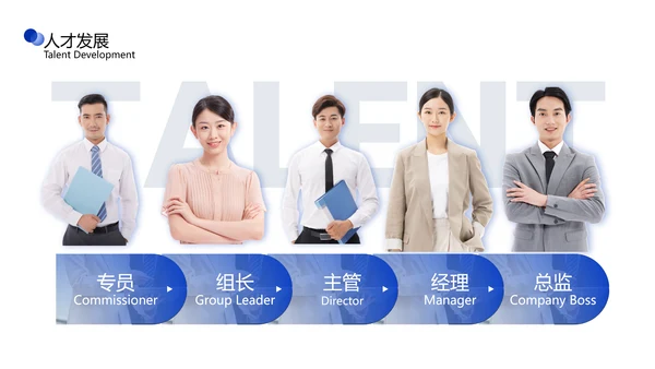 校园招聘蓝色简约商务风PPT