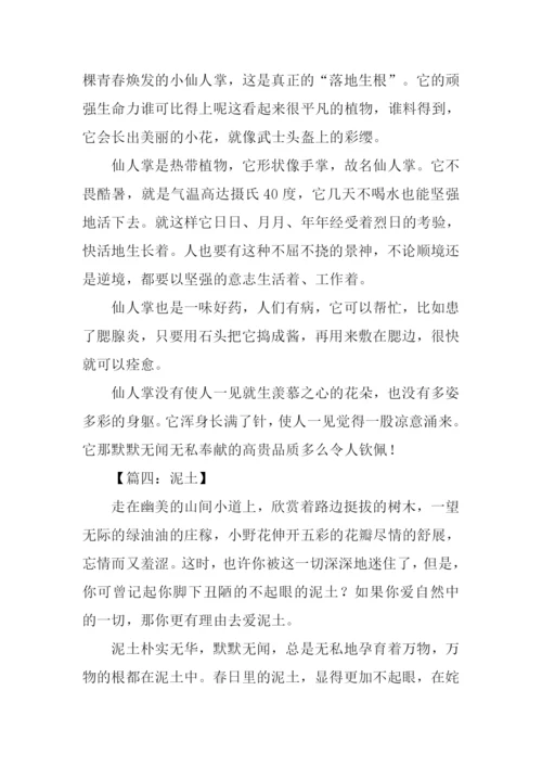 咏物抒怀的作文600字.docx