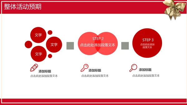 欢乐喜庆圣诞节活动策划通用PPT模板