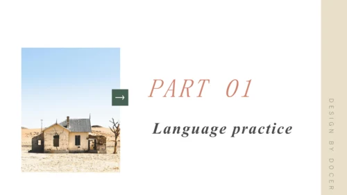 Module 8 My  future  life Unit 3 Language in use  
