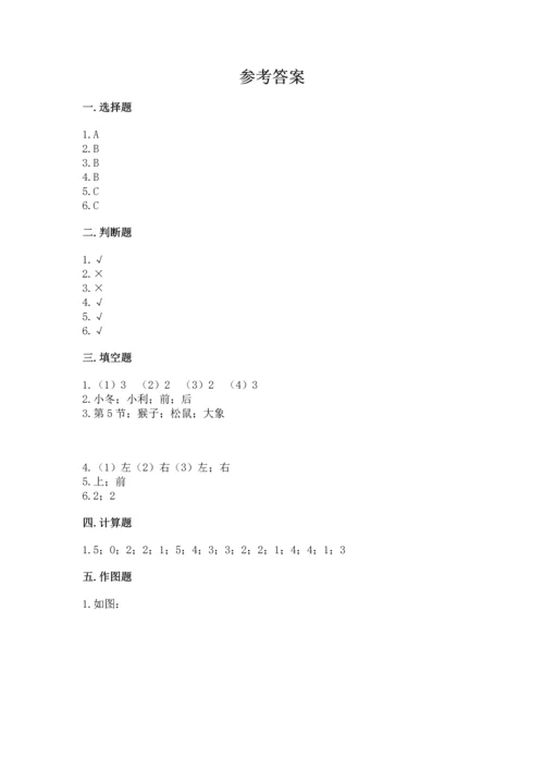 人教版一年级上册数学期中测试卷往年题考.docx