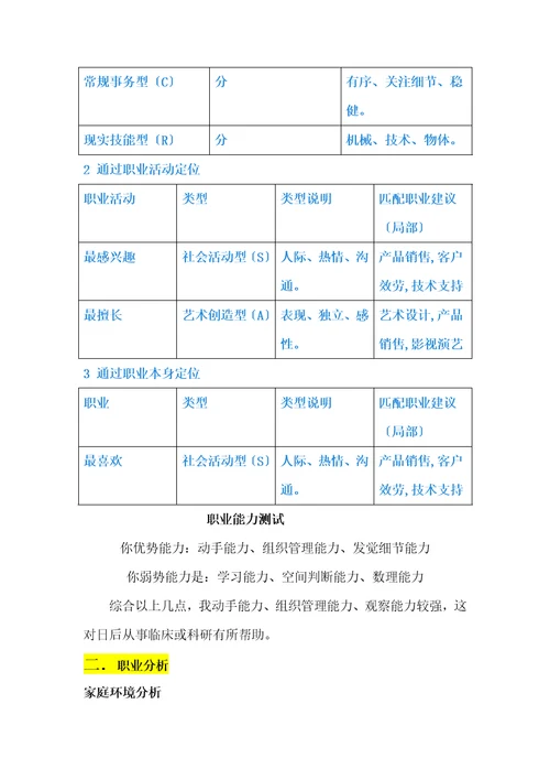 职业生涯规划