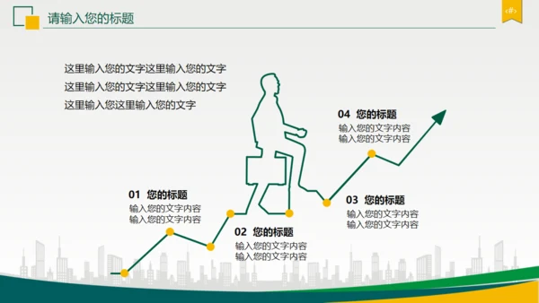 中国邮政邮储银行通用PPT模板