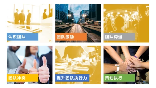 团队建设管理培训通用PPT模板