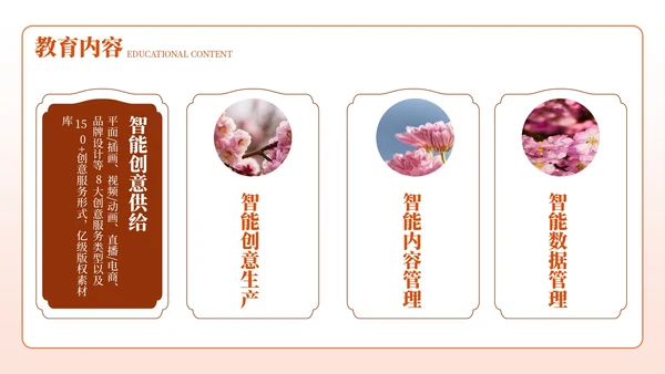 红色古风经典诗词欣赏PPT模板