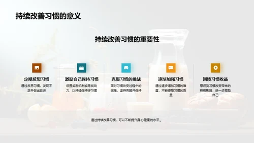 习惯塑造健康