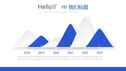 蓝色大气人力资源管理工作总结商务通用PPT动态模板