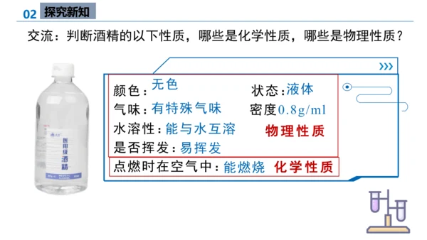 课题1  第2课时 化学性质和物理性质 课件(共26张PPT内嵌视频)