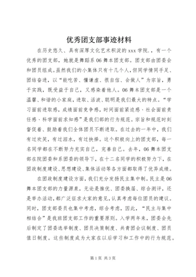 优秀团支部事迹材料 (7).docx