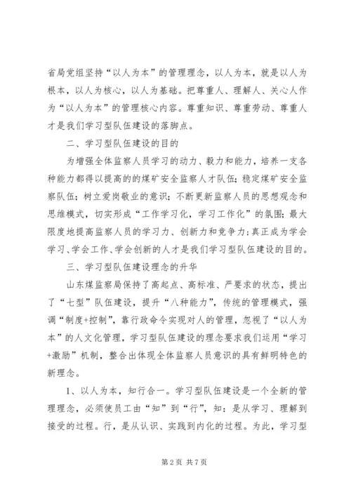 学习型队伍建设心得体会.docx