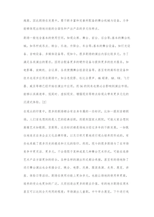 剧场管理的现状与发展趋势.docx