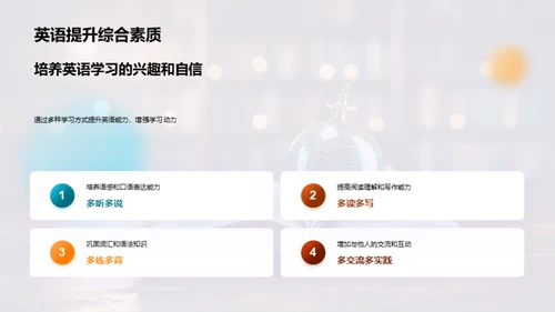 英语学习新篇章