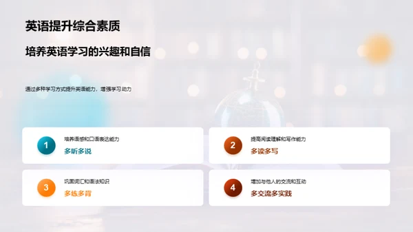 英语学习新篇章