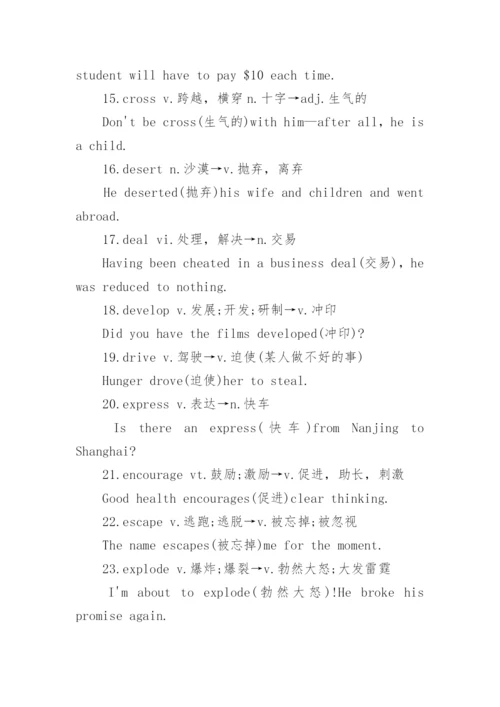 高考英语最常考的词汇大全.docx