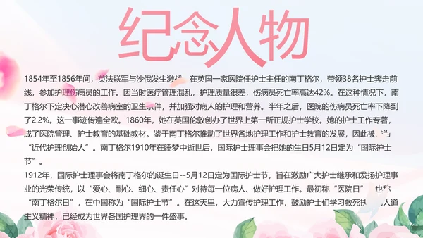 5.12国际护士节活动主题演讲PPT