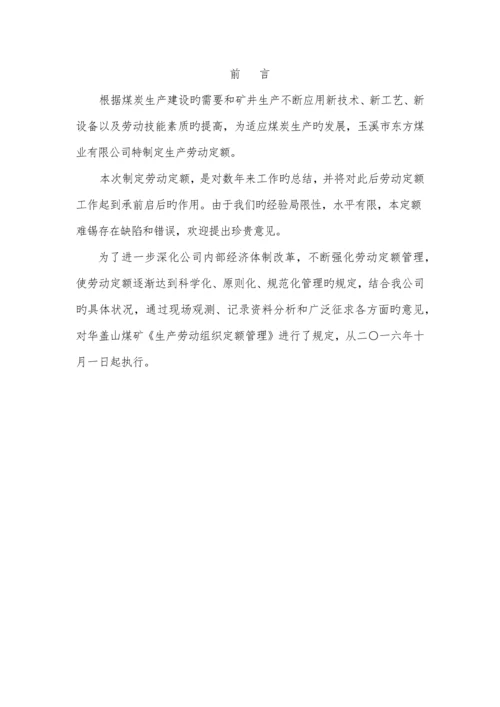 煤矿生产劳动组织定额管理.docx