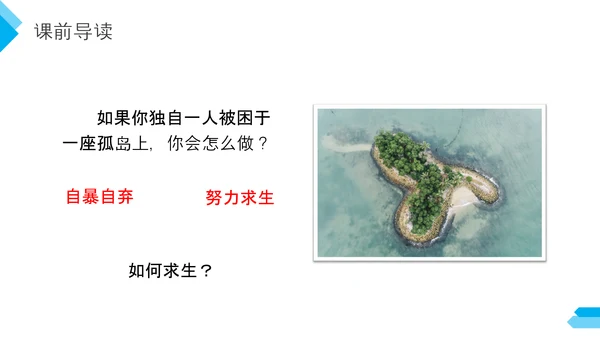 六年级语文课文鲁滨逊漂流记PPT教学课件