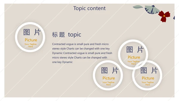 小清新文艺述职报告工作总结动态PPT模板