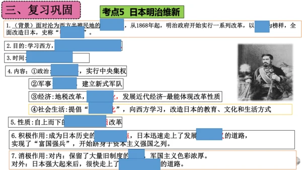 第一单元 殖民地人民的反抗与资本主义制度的扩展（单元复习课件）-2023-2024学年九年级历史下册
