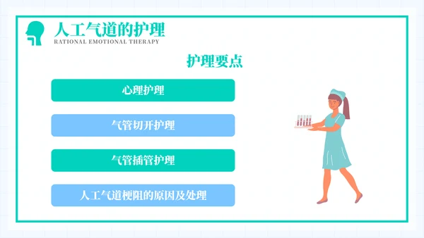 导管经口的护理医学教育培训模板