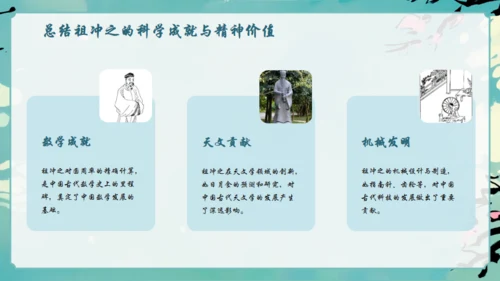 古代数学家祖冲之通用PPT模板