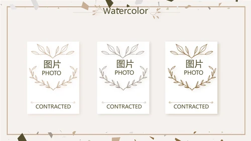 创意石块风格室内设计方案汇报PPT